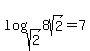 log%28sqrt%282%29%2C8sqrt%282%29%29=+7