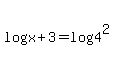 log%28x%2B3%29=log%284%5E2%29