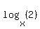 log%28x%2C+%282%29%29