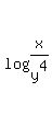 log%28x%2Fy%5E4%29