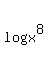 log%28x%5E8%29