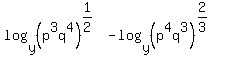 log%28y%2C%28p%5E3q%5E4%29%5E%281%2F2%29%29-log%28y%2C%28p%5E4q%5E3%29%5E%282%2F3%29%29
