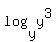 log%28y%2Cy%5E3%29