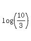 log+%28%2810%2F3%29%29
