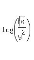 log+%28%28sqrt%28x%29%2Fy%5E2%29%29