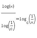 log+%28%28x%29%29%2Flog+%28%281%2Fc%29%29+=+log+%28c%2C+%281%2Fx%29%29