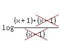 log+%28%28x%2B1%29cross%28%28x-1%29%29%2Fcross%28%28x-1%29%29%29
