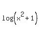 log+%28%28x%5E2%2B1%29%29