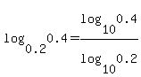 log+%280.2%2C0.4%29=log%2810%2C0.4%29%2Flog%2810%2C0.2%29