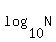 log+%2810%2C+N%29
