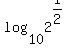 log+%2810%2C2%5E%281%2F2%29%29