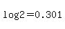 log+%282%29+=+0.301
