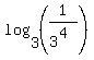 log+%283%2C+%281%2F3%5E%284%29%29%29