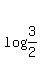 log+%283%2F2%29