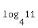 log+%284%2C11%29