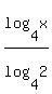 log+%284%2Cx%29%2Flog%284%2C2%29
