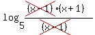 log+%285%2C+%28cross%28%28x+-+1%29%29%28x+%2B+1%29%29%2F%28cross%28%28x+-+1%29%29%29%29