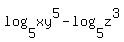 log+%285%2C++xy%5E5%29-log+%285%2C+z%5E3%29
