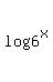 log+%286%5Ex%29