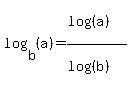 log+%28b%2C+%28a%29%29+=+%28log+%28%28a%29%29%29%2F%28log+%28%28b%29%29%29