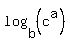 log+%28b%2C+%28c%5Ea%29%29