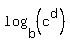 log+%28b%2C+%28c%5Ed%29%29