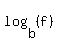 log+%28b%2C+%28f%29%29