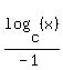 log+%28c%2C+%28x%29%29%2F%28-+1%29
