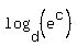log+%28d%2C+%28e%5Ec%29%29