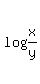 log+%28x%2Fy%29