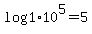 log+1+%2A+10%5E5+=+5