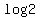 log+2