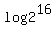 log+2%5E16