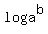log+a%5Eb