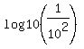 \"log10%281%2F10%5E2%29\"