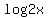 log2x