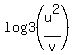 log3%28u%5E2%2Fv%29