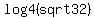 log4%28sqrt32%29