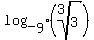 log_%5B9%5D%28root%283%2C3%29%29