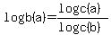 logb%28a%29=%28logc%28a%29%29%2F%28logc%28b%29%29
