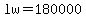 lw=180000