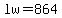 lw=864