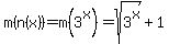 m%28n%28x%29%29=%0D%0Am%283%5Ex%29=%0D%0Asqrt%283%5Ex%29%2B1