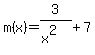 m%28x%29=3%2F%28x%5E2%29%2B7