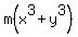 m%28x%5E3%2By%5E3%29