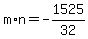 m%2An=-1525%2F32