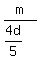 m%2F%284d%2F5%29