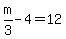 m%2F3-4=12