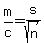 m%2Fc=s%2Fsqrt%28n%29