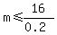 m%3C=16%2F%280.2%29
